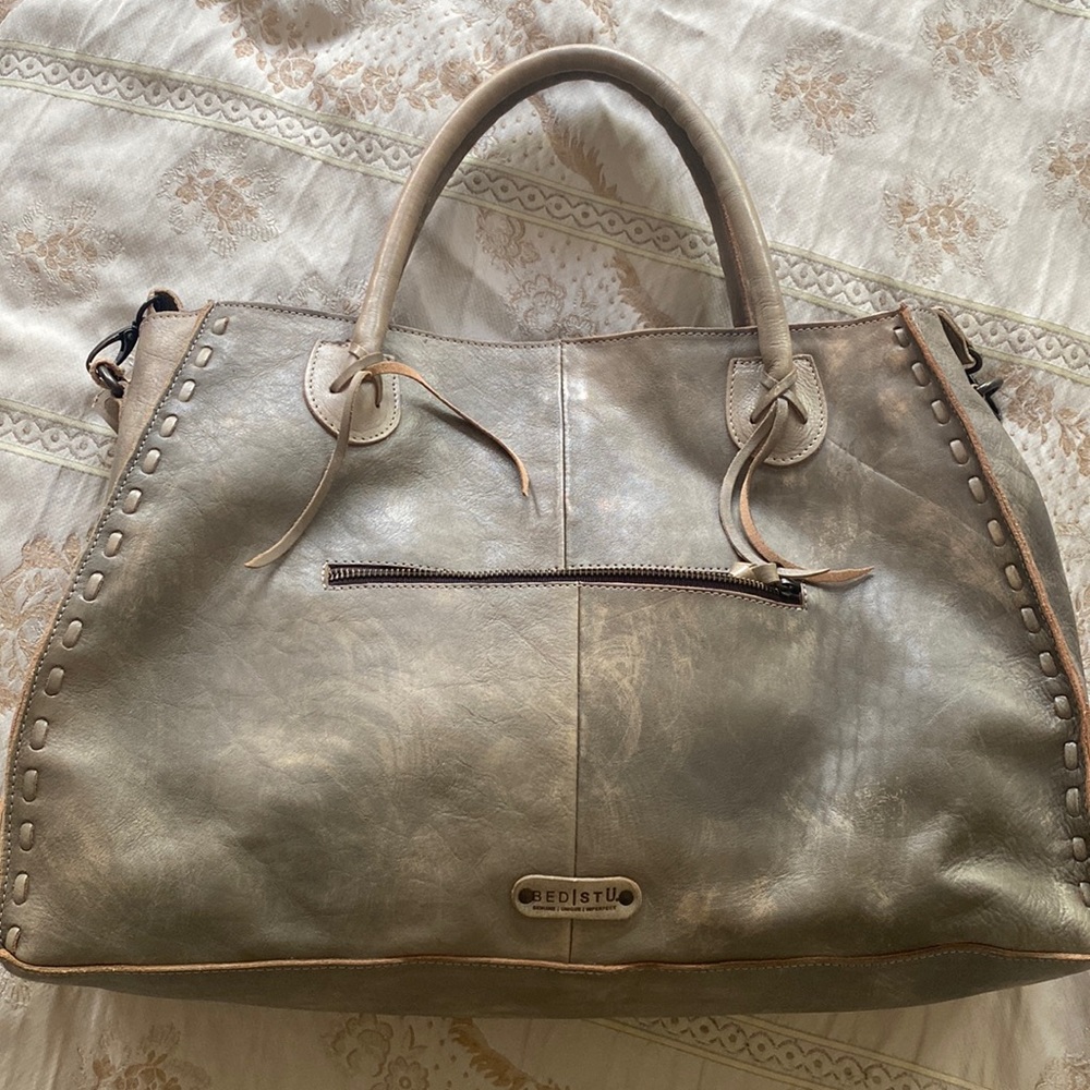 Big leather bag